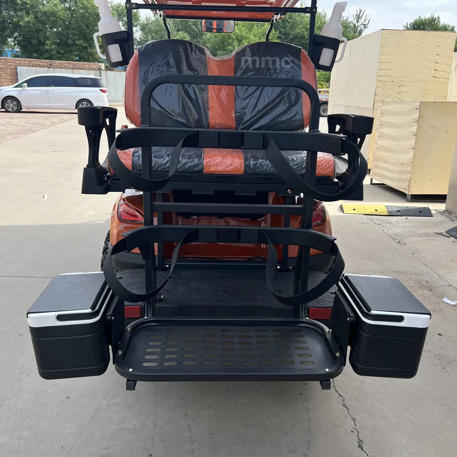 Long Range Battery Powered 48 Volt Adults Golf Kart Electric Solar Panels 4 Seat Buggy Golf Caddy Cart Electric