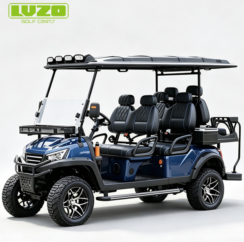 China Manufacturer 48V/60V/72V Lithium Battery Electric 4X4 Hutning Golf Carts/Buggy/Car Wholesale with DOT Tire