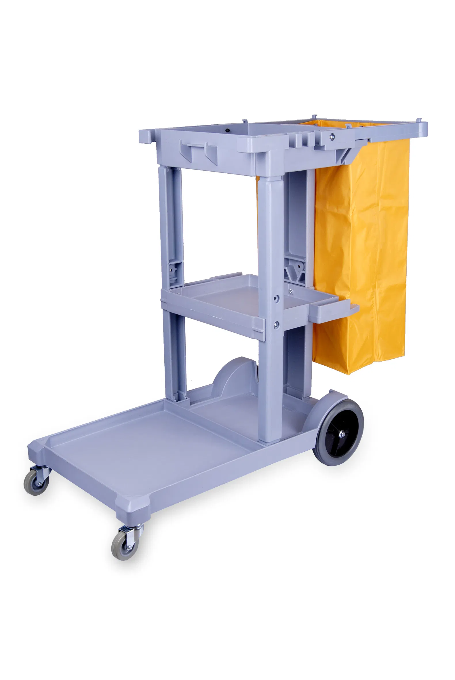 Restaurant Hotel Cleaning Trolley Janitor Cart Service Laundry Cart with Bag