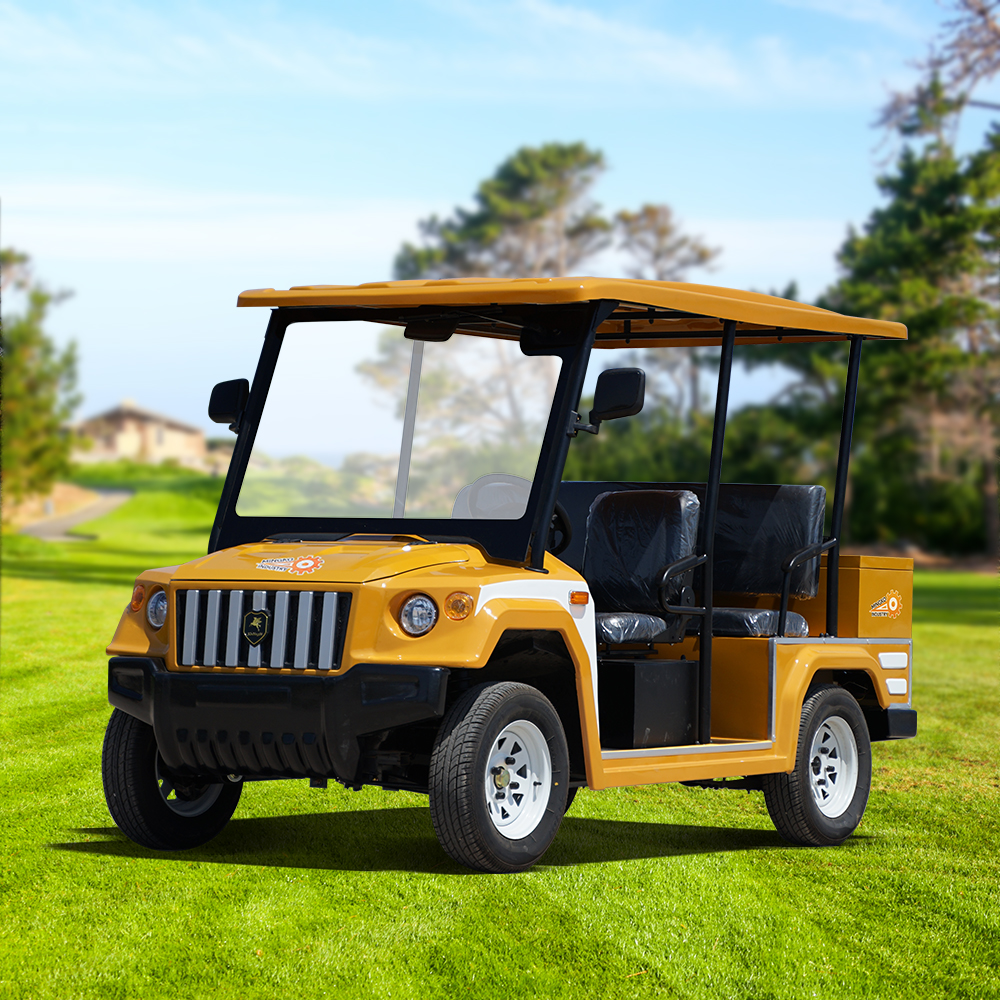 Electric Golf Cart Banner
