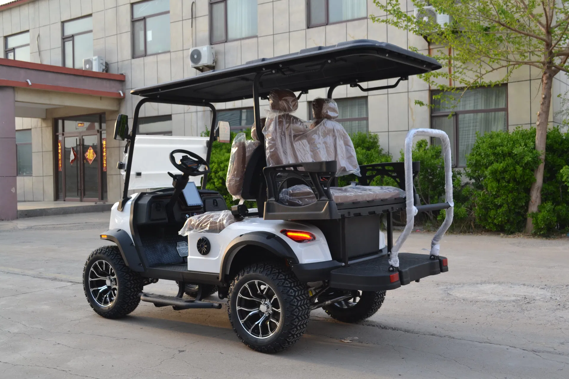 Golf Cart Angle View 7