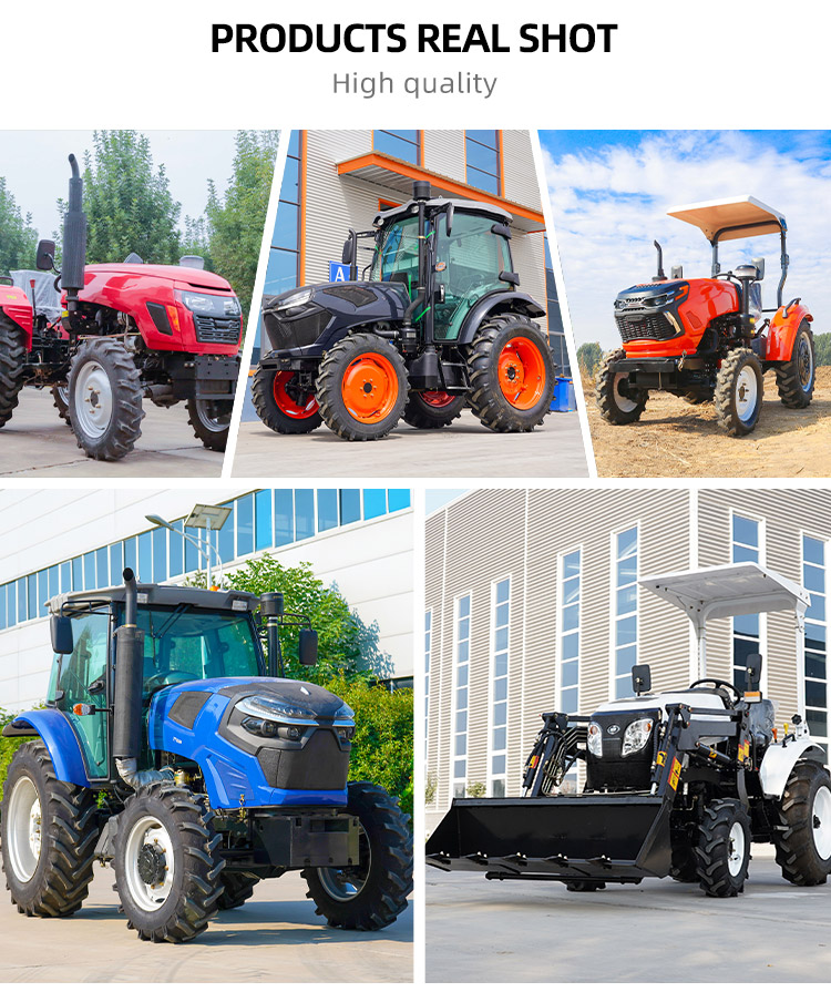TE series tractor side view