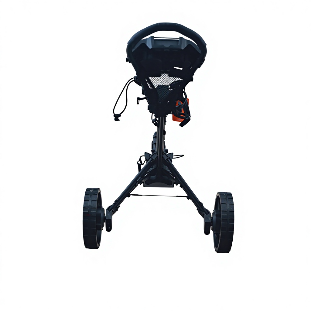 Golf Electric Trolley, Easy Folding Remote Control Golf Electric Trolley, 3 Wheel Golf Push Cart