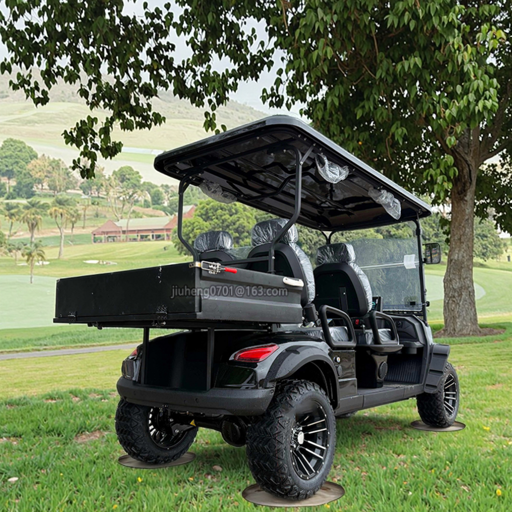 Factory Manufactured Electric Golf Carts CE Certified 60V-72V 3-4 Seats 4 New Hunting Carts Agricultural Farm Delivery Cargo