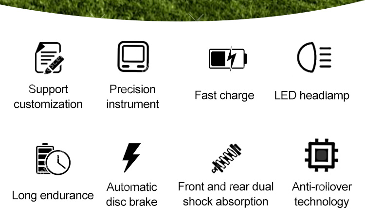Electric Utility Vehicle Side View