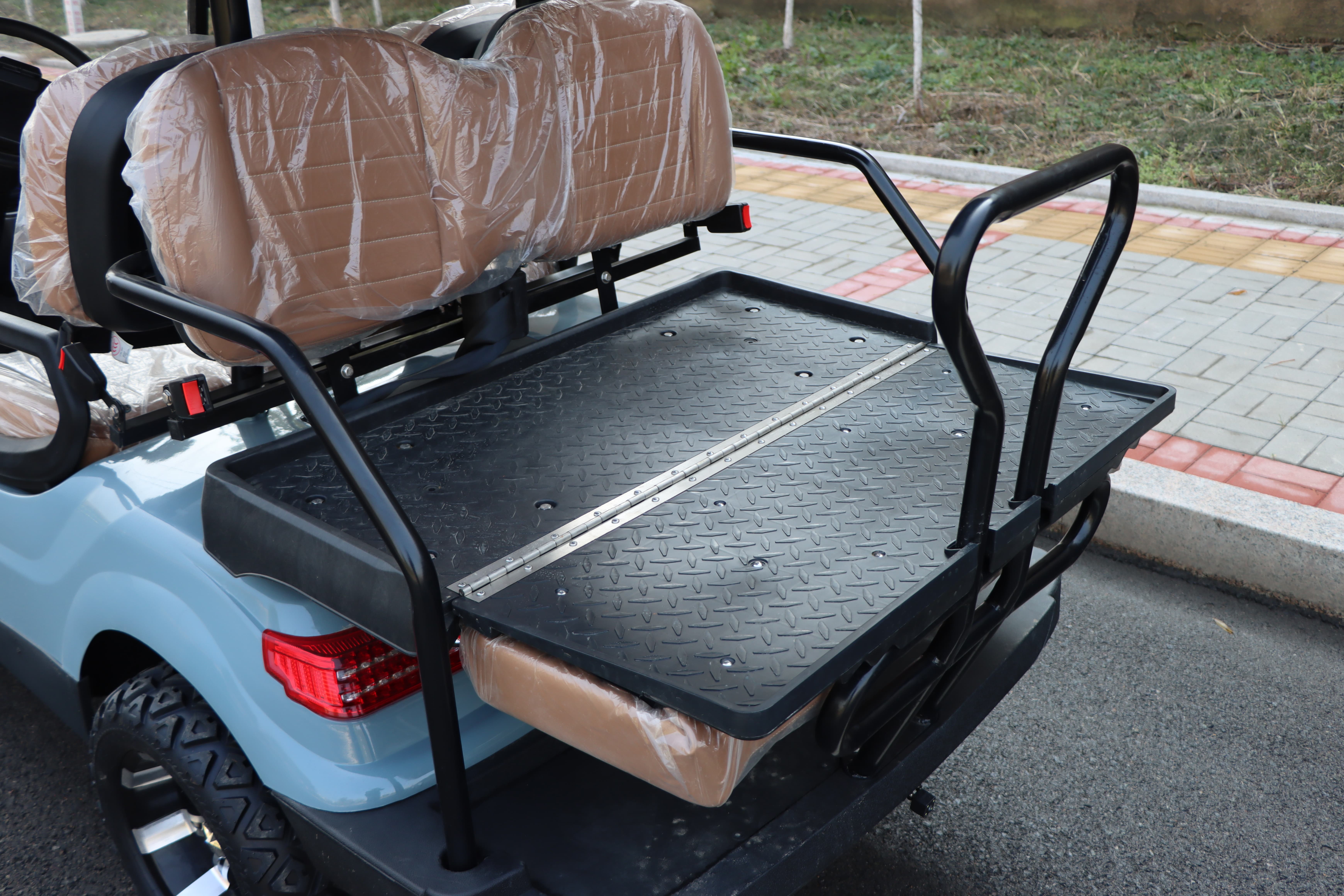 New 4 Seater Electric Golf Cart 5kW 70km Range CE Approved Sightseeing Car Off-road Golf Buggy Factory Wholesale Price