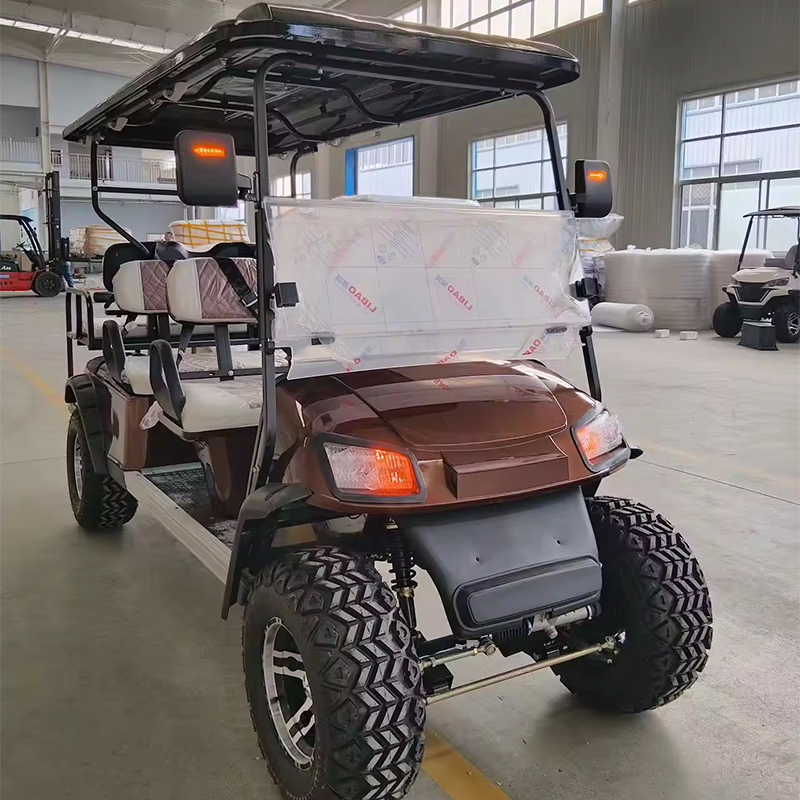 Chinese 4-6 Seater 8 Seat Electric Golf Carts Cheap Prices Buggy Car for Sale Vintage Indoor Bus Golf Cart