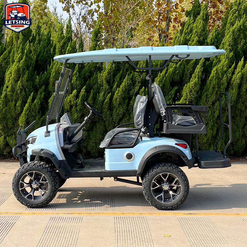New Commercial Electric Golf Cart Buggy 4-Seater Off-Road All-Terrain 72V 3.5KW Motor 30-50km/h Resort Golf Club Fast Utility