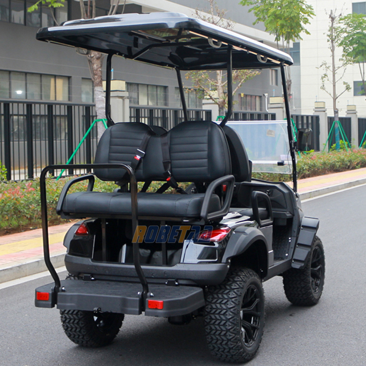 Robetaa Cheap Gas Powered Golf Carts Electric Hunting Buggy Golf Cart 48v
