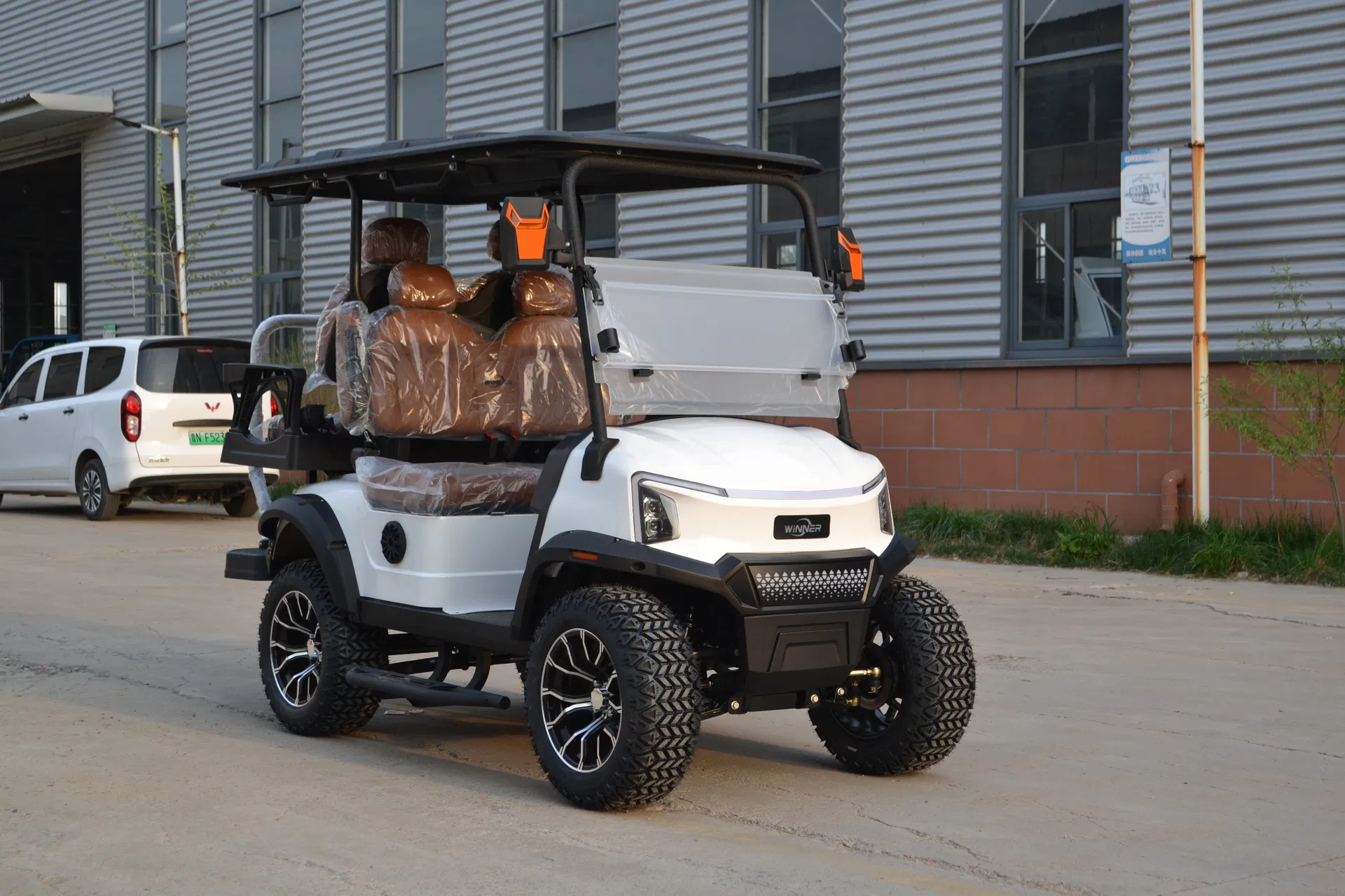 Golf Cart Angle View 6