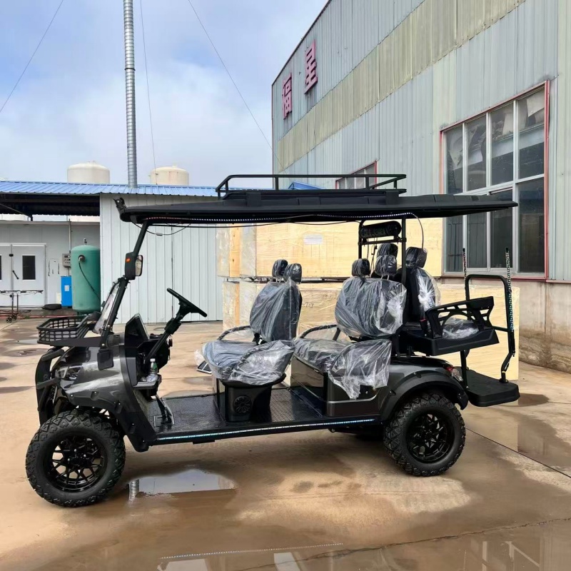 MMC 2026 60V Super Lithium Battery Electric Golf Cart 4x4 Off-Road Hunting Customized 5-6 Seats 25MPH CE/DOT Certified