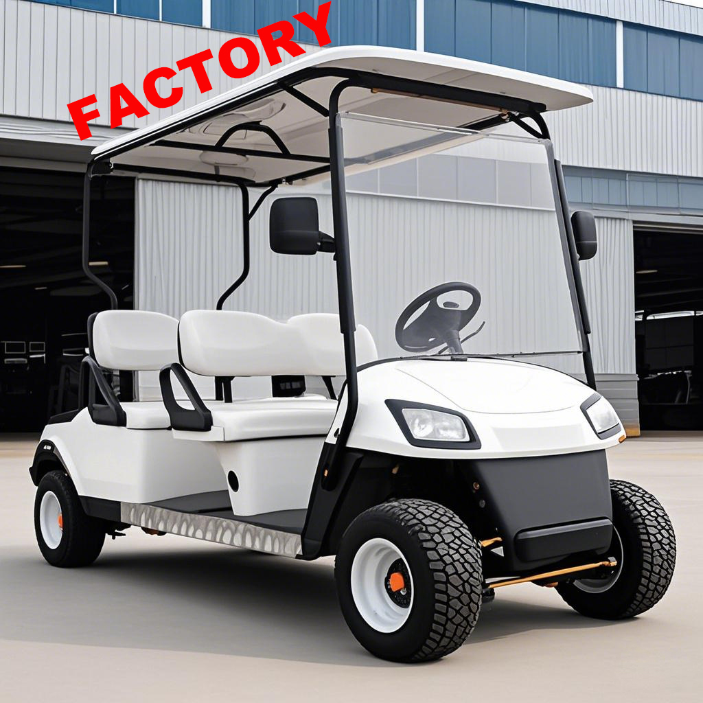 Chinese 4-6 Seater 8 Seat Electric Golf Carts Cheap Prices Buggy Car for Sale Vintage Indoor Bus Golf Cart