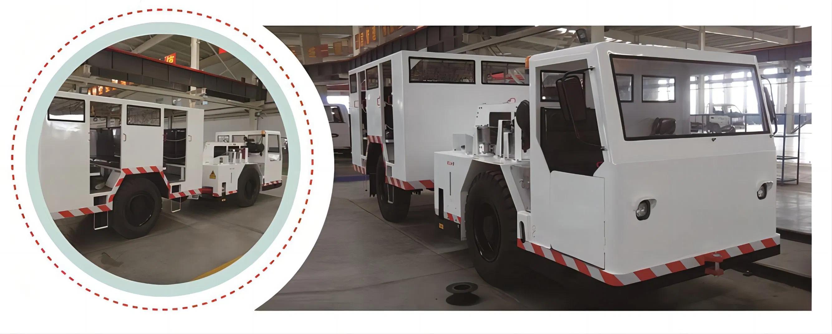 Heavy Duty Underground Utility Vehicle Mining Equipment with Mining Safety Certificate