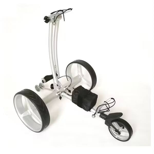 Remote Control Electric Golf Cart 3-Wheel Aluminum Foldable Golf Trolley For Golfers