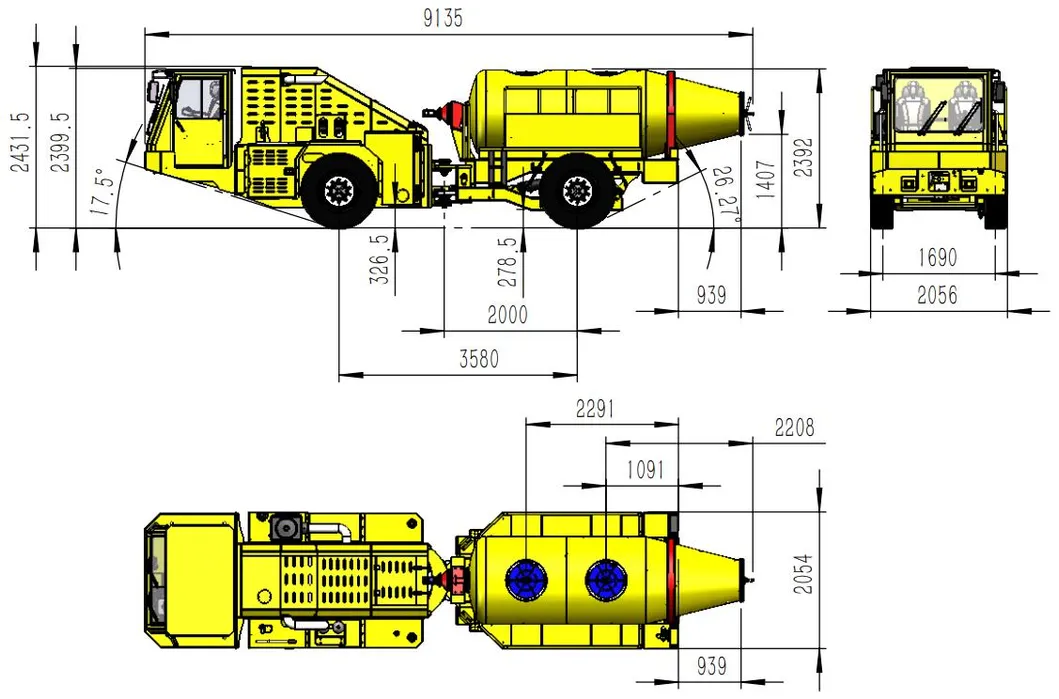 Underground Utility Vehicle Range Overview
