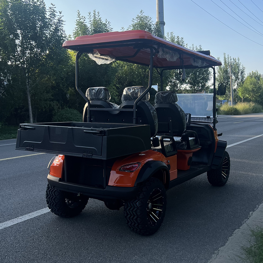 Private Customized Multifunctional Modification 4-seater Electric Off-road Golf Cart Farm Tool Cart 48V60V/72V Battery