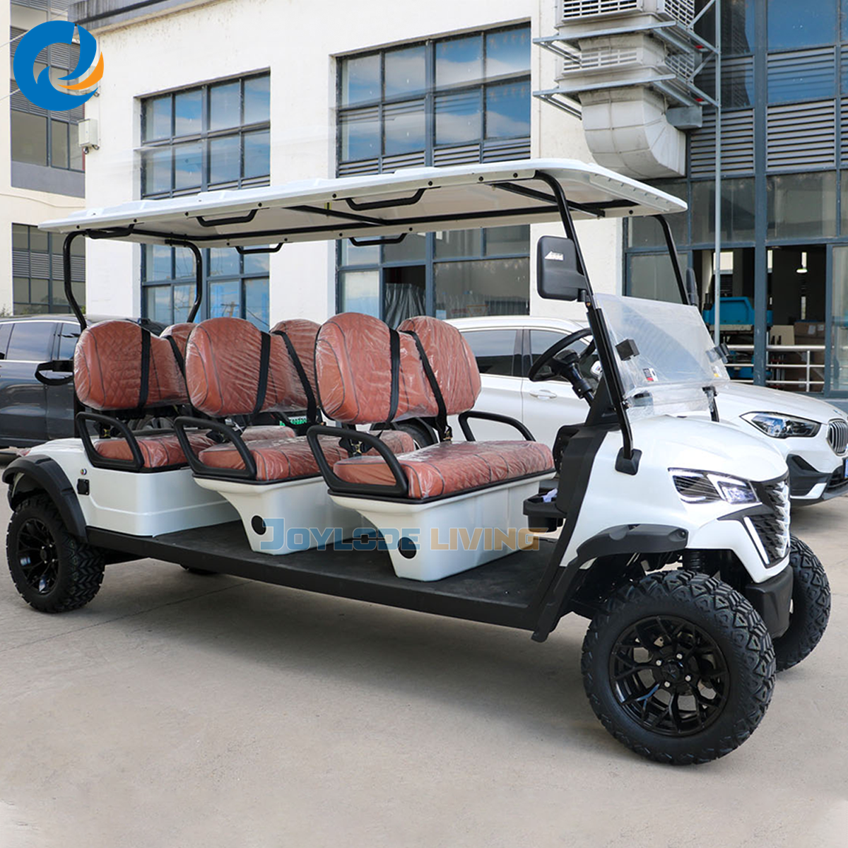 New Hot Quality 72V 104Ah Electric Golf Cart Durable 3-4 Seats 5KW Motor 50-70km/h CE Certified 400-500kg Metal