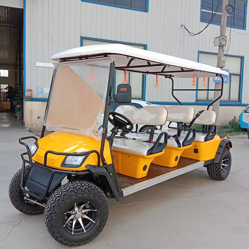 Chinese 4-6 Seater 8 Seat Electric Golf Carts Cheap Prices Buggy Car for Sale Vintage Indoor Bus Golf Cart