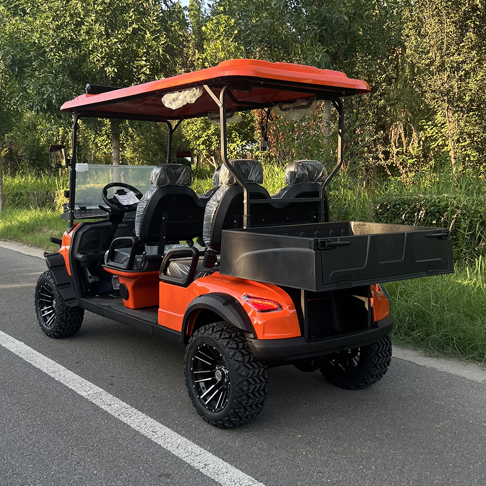 Private Customized Multifunctional Modification 4-seater Electric Off-road Golf Cart Farm Tool Cart 48V60V/72V Battery