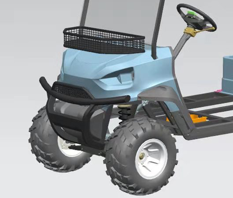 Front Brush Guard and Basket