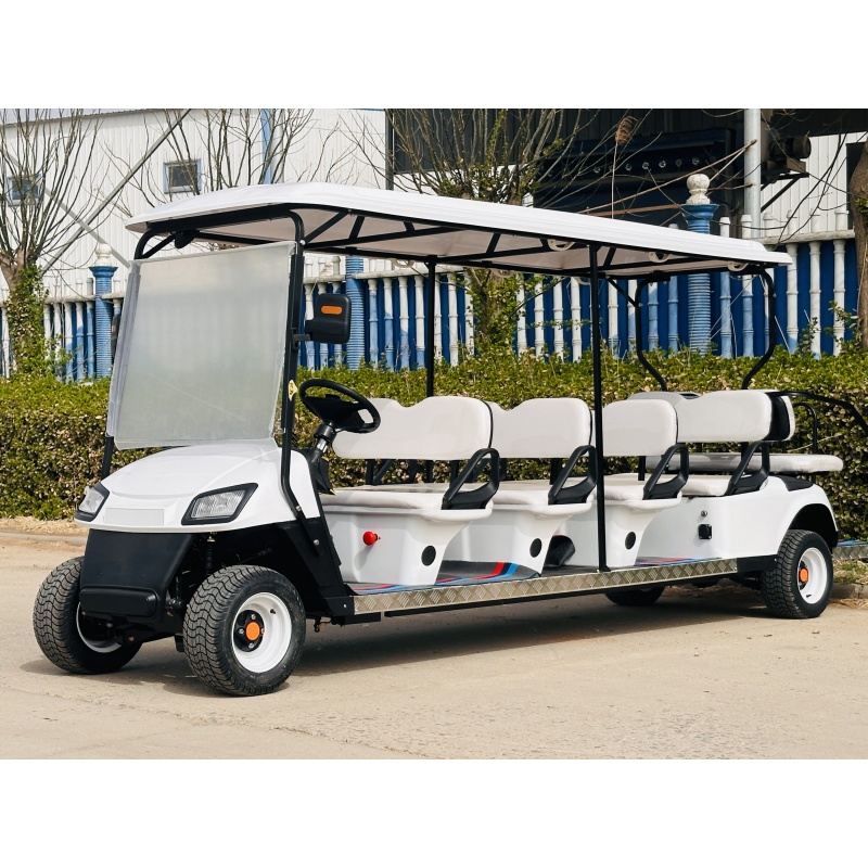 Street Legal 4WD Electric Golf Cart 60/72V Four Seats Electric Customized Golf Carts With Lithium Batteries