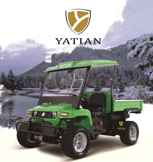 Long Lasting Green Medium Size Electric UTV Utility Vehicle