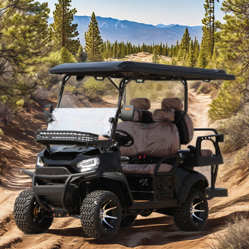 New 4-Seater Off-Road Electric ATV Golf Cart