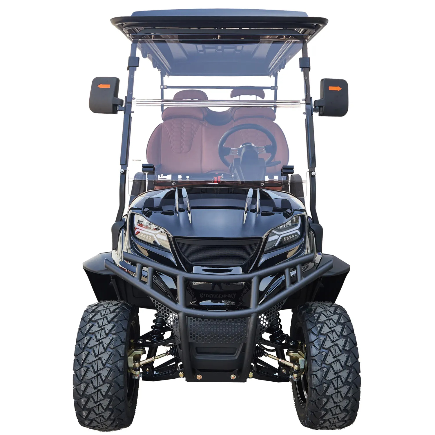 Whanlong Manufacturers Street Legal Electric 4+2 Seater Off Road Golf Car Golf Hunting Buggy Golf Cart