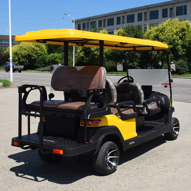 New Model Long Range Battery Powered Electric Off Road Golf Cart Lithium Battery 4-wheel Buggy Cart