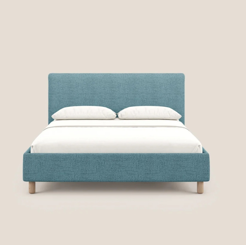 Cama com Suporte Lombar Ajustável, Estrutura de Cama Dobrável, Cama de Tamanho King e Queen com Armazenamento Hidráulico