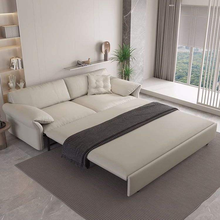 Sofá-cama moderno para sala de estar em promoção com função de armazenamento, sofá-cama dobrável