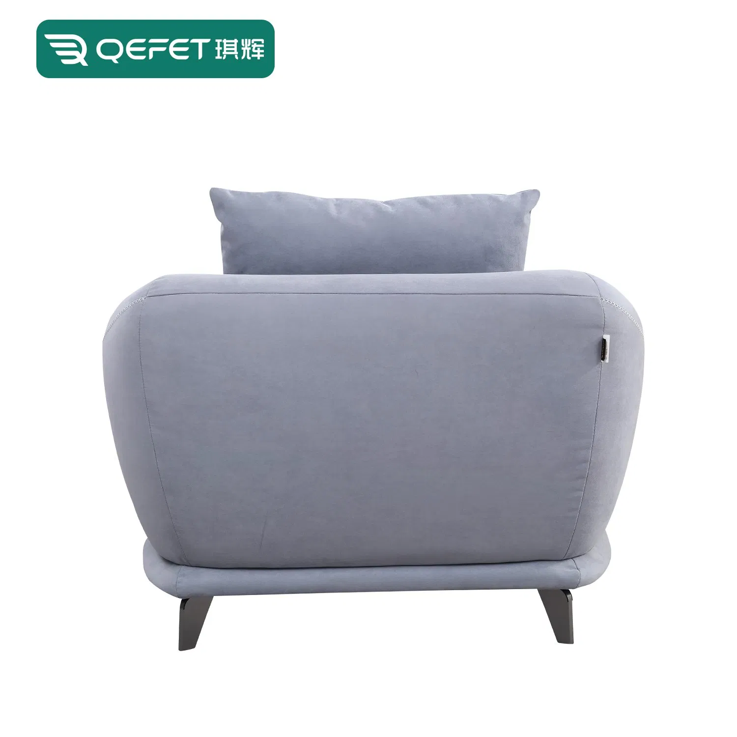 Poltrona de Tecido Contemporânea Chic para Espaços de Vida Elegantes