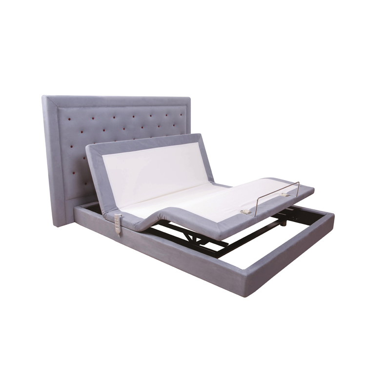 Móveis de Quarto Moderno Cama Ajustável Cama de Massagem Cama de Tamanho King Queen Cama Plataforma Ajustável