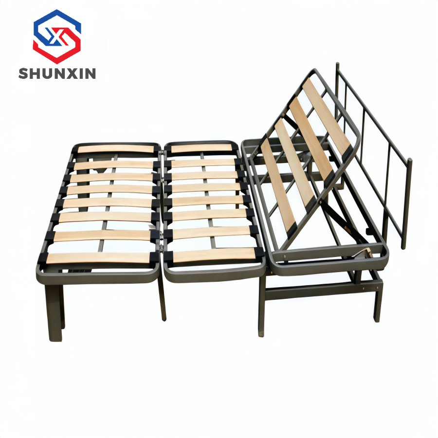 Sofá-cama dobrável durável para economia de espaço estrutura de sofá-cama