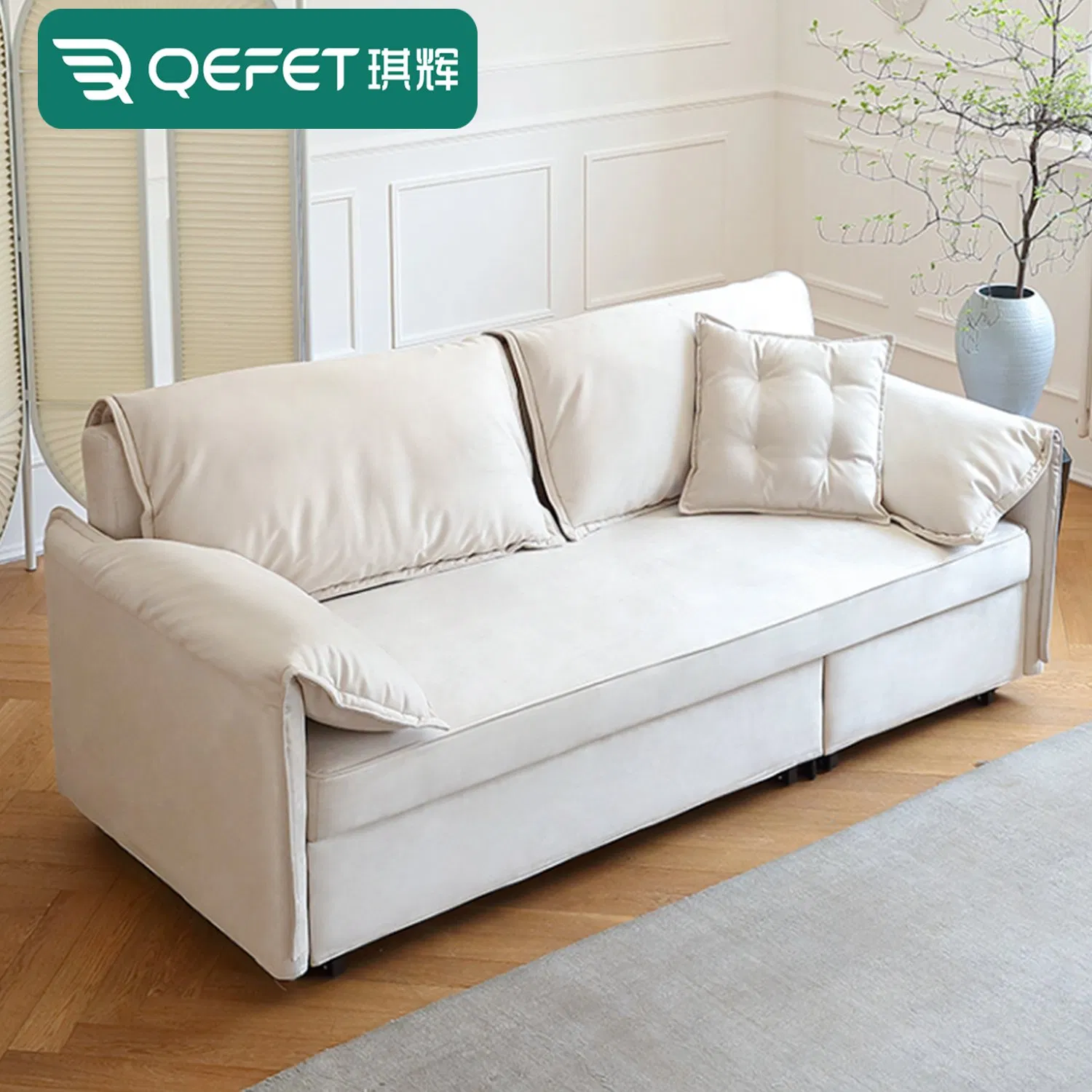 Fábrica de móveis Foshan Atacado Sofá dobra Cama de um Pull Extendable Sofá-cama para a sala de estar - sofá-cama para o sofá-cama