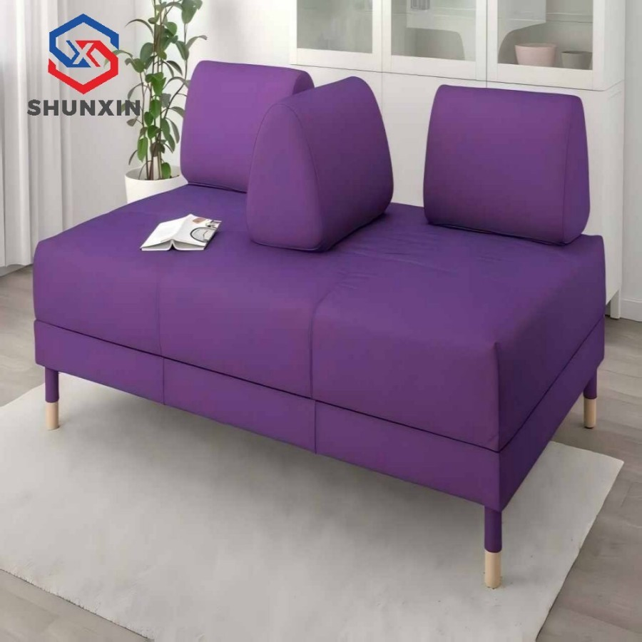 Sofá-cama dobrável durável para economia de espaço estrutura de sofá-cama
