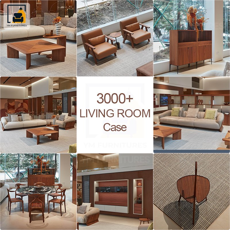 Buffet de Móveis Villa Armário Modular Artesanal Luxuoso de Madeira Armazenamento Aparador para Bar em Casa Jantar