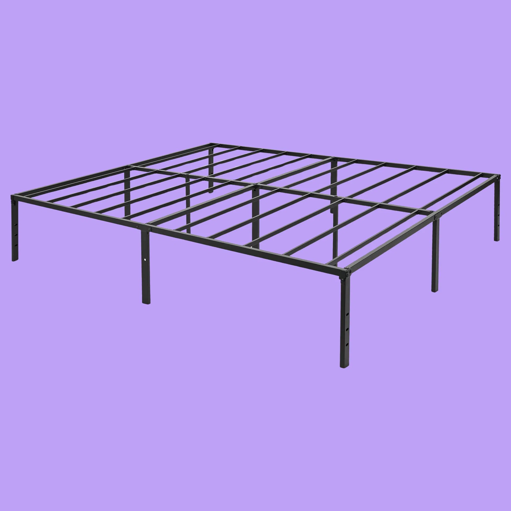Cama de dia com estrutura de ferro para quarto duplo, moderna, minimalista e que economiza espaço