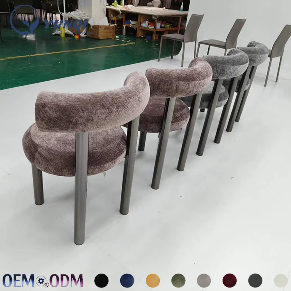Cadeiras de Jantar Estofadas Modernas - Vista 4