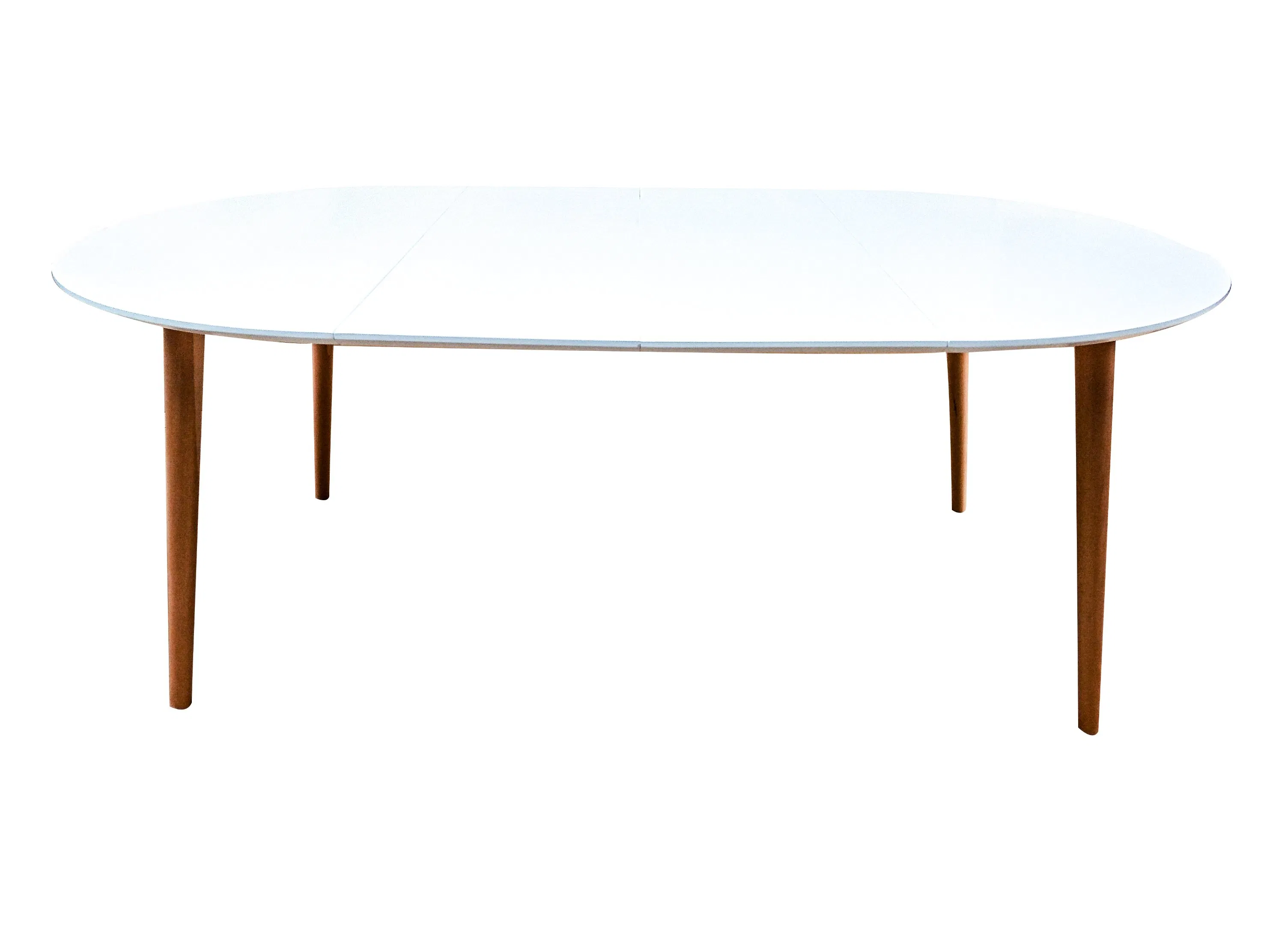 Mesa de Jantar para Sala de Estar Moderna de Madeira MDF Extensível