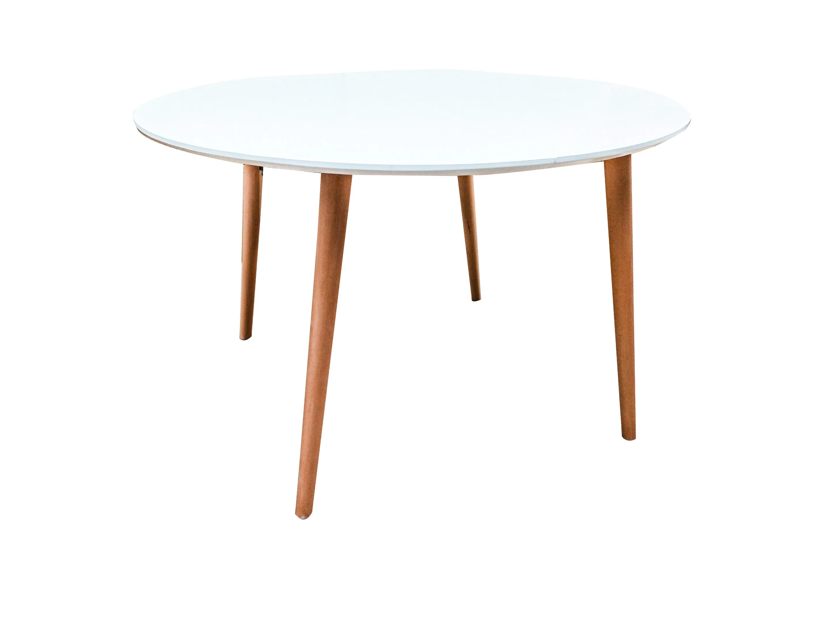 Mesa de Jantar para Sala de Estar Moderna de Madeira MDF Extensível