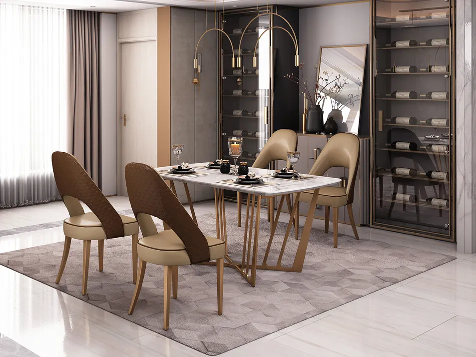 Mesa de Jantar Elegante