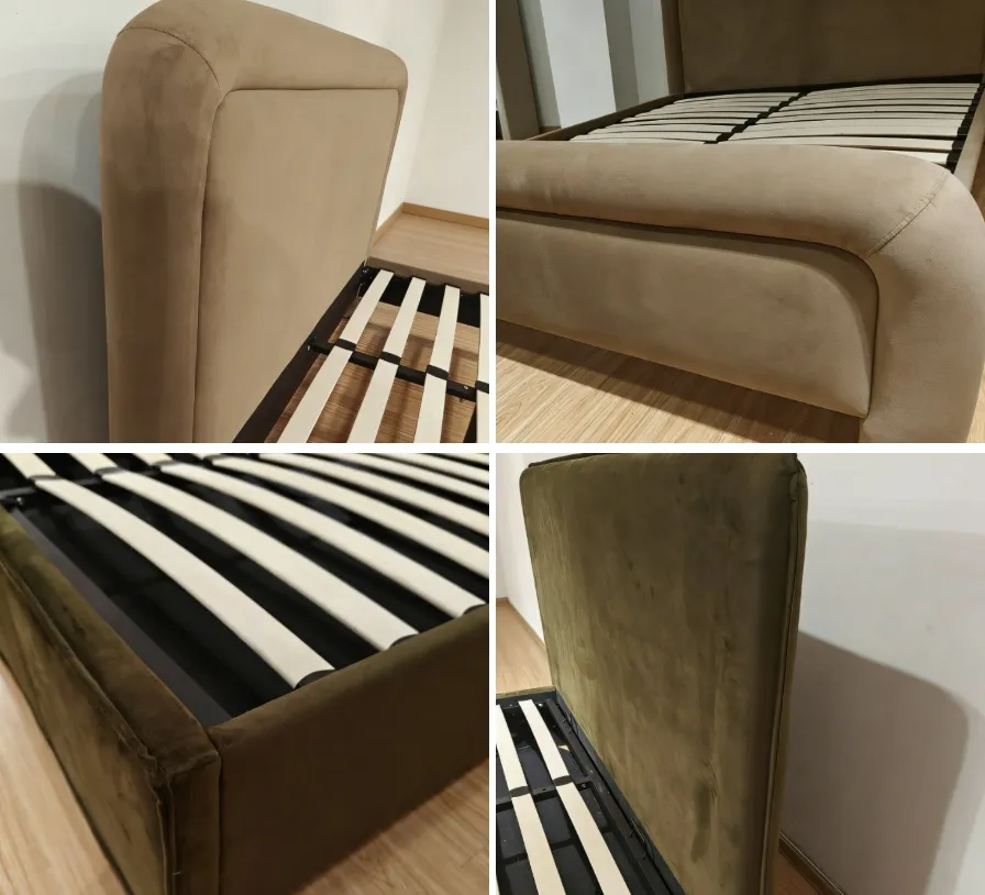 Detalhes técnicos da cama