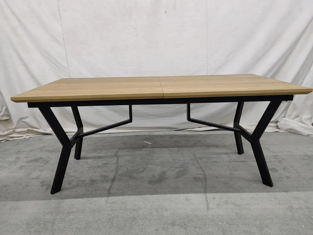 Mesa de Jantar Extensível de Madeira de Luxo