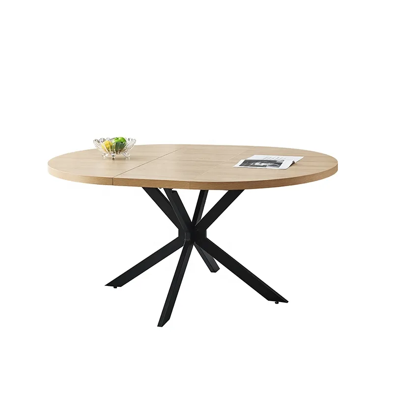 Mesa de Jantar Redonda Extensível 2