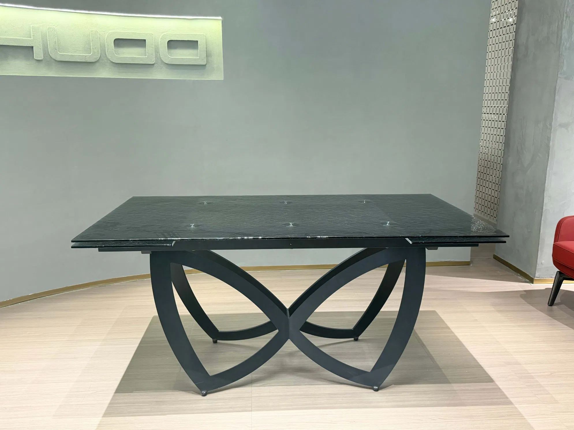 Conjunto de Mesa de Jantar Moderna para 4 6 Pessoas Cozinha Mesa Redonda Extensível Dobrável Móveis para Sala de Estar