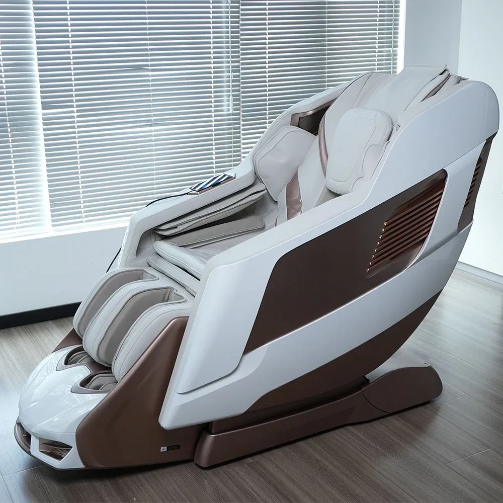 Guoheng China Melhor Luxo Zero Gravidade SL Track 4D Cadeira de Massagem Elétrica Corporal Massagem Completa Poltrona de Massagem