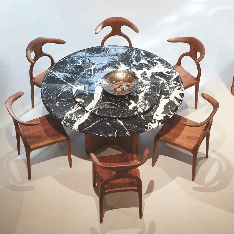 Buffet de Móveis Villa Armário Modular Artesanal Luxuoso de Madeira Armazenamento Aparador para Bar em Casa Jantar