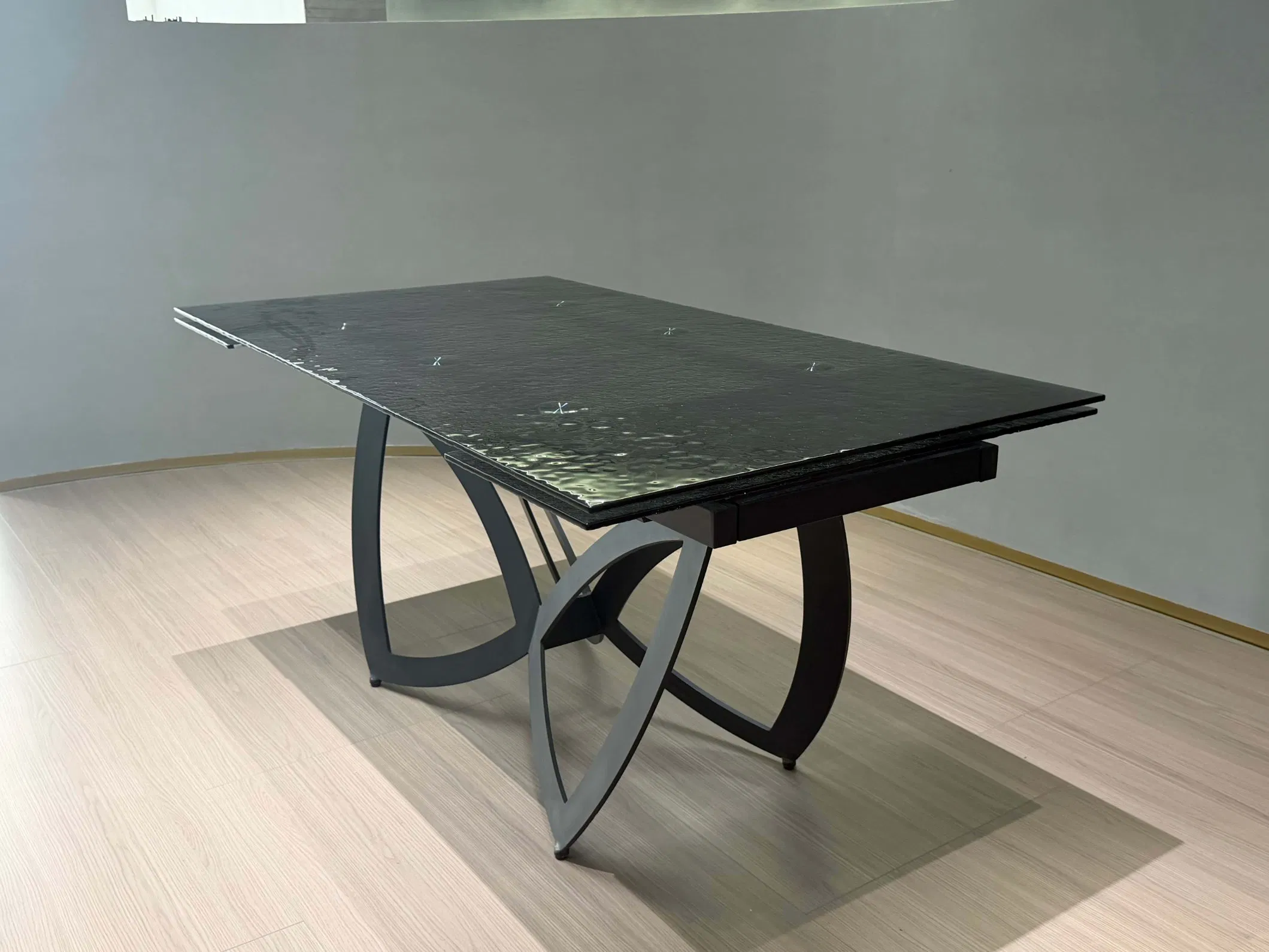 Conjunto de Mesa de Jantar Moderna para 4 6 Pessoas Cozinha Mesa Redonda Extensível Dobrável Móveis para Sala de Estar