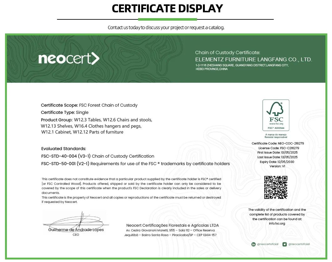 Certificados de Qualidade